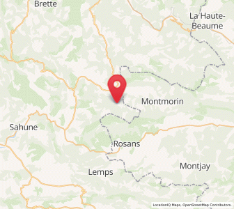 Map of Pommerol, Auvergne-Rhône-Alpes