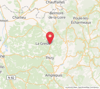 Map of Pont-Trambouze, Auvergne-Rhône-Alpes