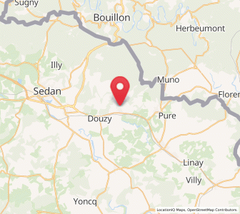 Map of Pouru-Saint-Remy, Grand Est