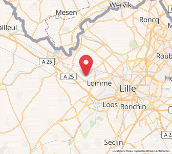 Map of Prémesques, Hauts-de-France