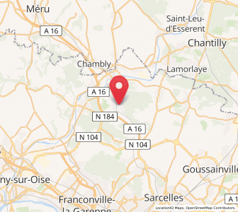 Map of Presles, Île-de-France