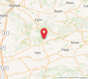 Map of Primarette, Auvergne-Rhône-Alpes