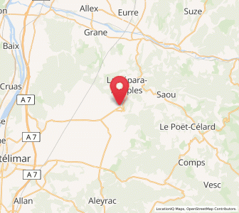 Map of Puy-Saint-Martin, Auvergne-Rhône-Alpes
