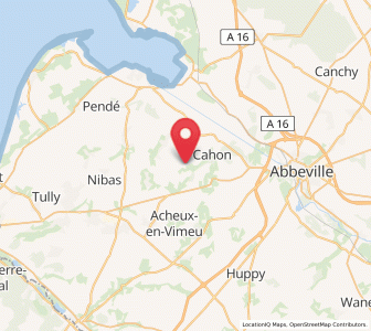 Map of Quesnoy-le-Montant, Hauts-de-France