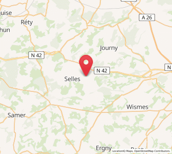 Map of Quesques, Hauts-de-France