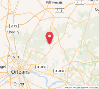 Map of Rebréchien, Centre