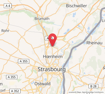 Map of Reichstett, Grand Est