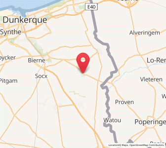 Map of Rexpoëde, Hauts-de-France