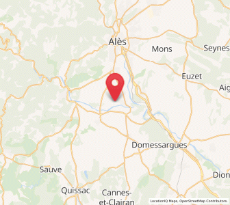 Map of Ribaute-les-Tavernes, Occitanie