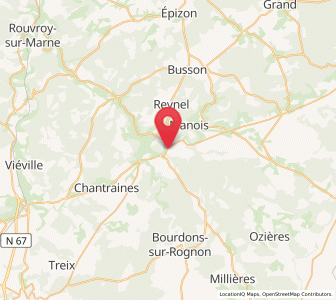 Map of Rimaucourt, Grand Est