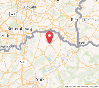 Map of Rodemack, Grand Est