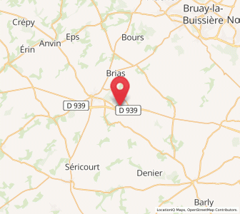 Map of Roëllecourt, Hauts-de-France