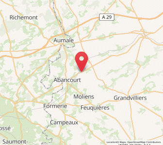 Map of Romescamps, Hauts-de-France