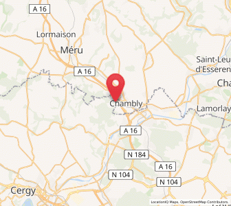 Map of Ronquerolles, Île-de-France