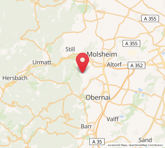 Map of Rosenwiller, Grand Est