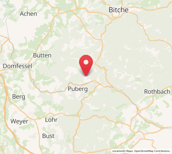 Map of Rosteig, Grand Est