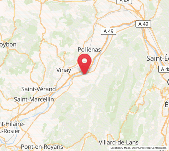 Map of Rovon, Auvergne-Rhône-Alpes