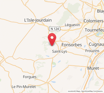 Map of Saiguède, Occitanie
