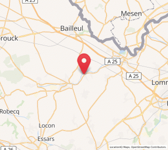 Map of Sailly-sur-la-Lys, Hauts-de-France