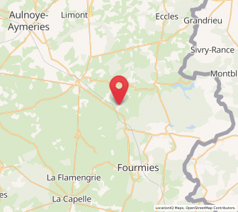 Map of Sains-du-Nord, Hauts-de-France