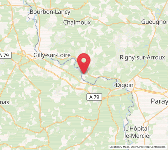 Map of Saint-Agnan, Bourgogne-Franche-Comté