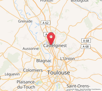 Map of Saint-Alban, Occitanie