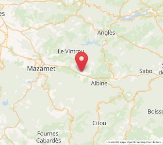 Map of Saint-Amans-Valtoret, Occitanie