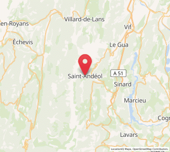 Map of Saint-Andéol, Auvergne-Rhône-Alpes