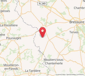 Map of Saint-André-sur-Sèvre, Nouvelle-Aquitaine