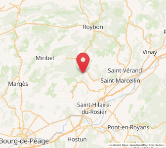 Map of Saint-Antoine-l’Abbaye, Auvergne-Rhône-Alpes
