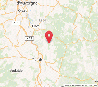 Map of Saint-Babel, Auvergne-Rhône-Alpes
