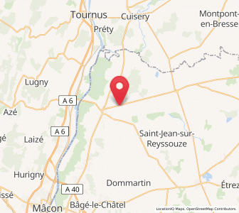 Map of Saint-Bénigne, Auvergne-Rhône-Alpes