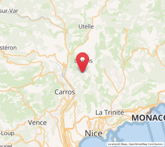 Map of Saint-Blaise, Provence-Alpes-Côte d'Azur