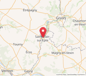 Map of Saint-Clair-sur-Epte, Île-de-France