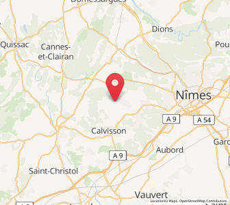 Map of Saint-Côme-et-Maruéjols, Occitanie
