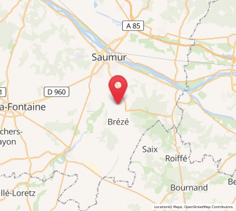 Map of Saint-Cyr-en-Bourg, Pays de la Loire