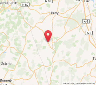 Map of Saint-Gengoux-le-National, Bourgogne-Franche-Comté