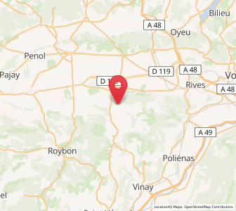 Map of Saint-Geoirs, Auvergne-Rhône-Alpes