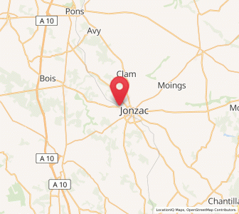 Map of Saint-Germain-de-Lusignan, Nouvelle-Aquitaine