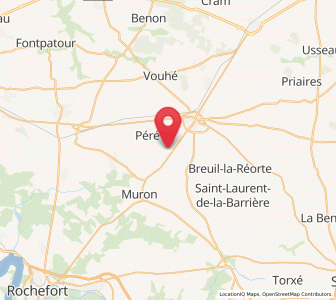 Map of Saint-Germain-de-Marencennes, Nouvelle-Aquitaine