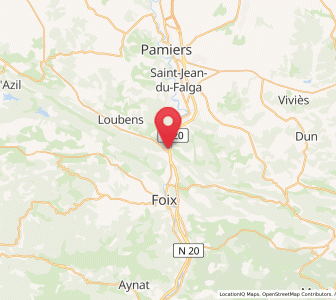 Map of Saint-Jean-de-Verges, Occitanie