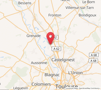 Map of Saint-Jory, Occitanie