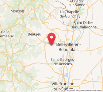 Map of Saint-Lager, Auvergne-Rhône-Alpes