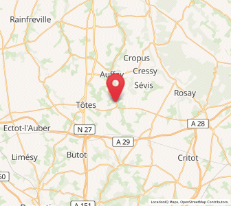 Map of Saint-Maclou-de-Folleville, Normandy