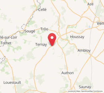 Map of Saint-Martin-des-Bois, Centre