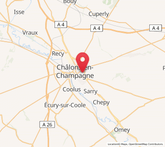 Map of Saint-Memmie, Grand Est