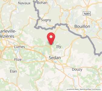 Map of Saint-Menges, Grand Est