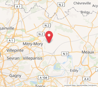 Map of Saint-Mesmes, Île-de-France