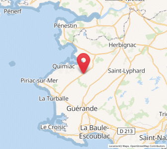 Map of Saint-Molf, Pays de la Loire