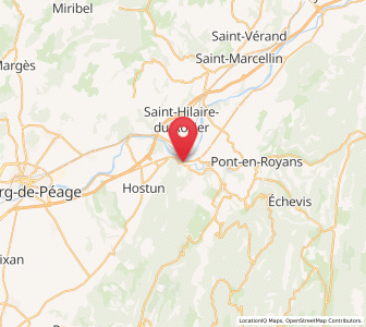 Map of Saint-Nazaire-en-Royans, Auvergne-Rhône-Alpes